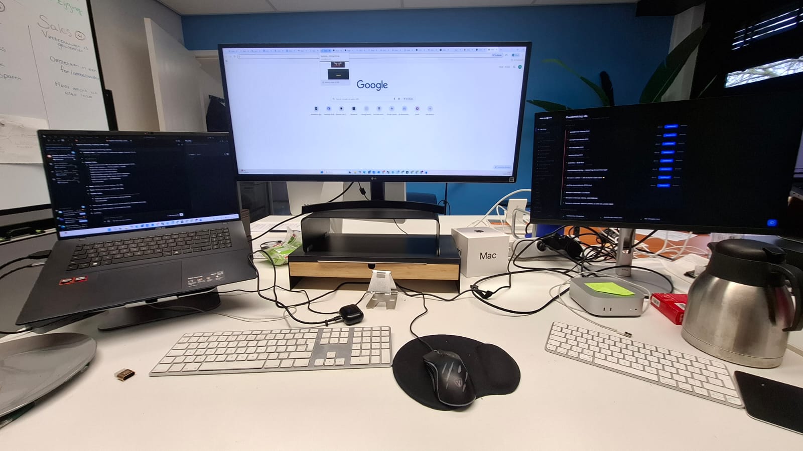 Ole's workspace at HMA